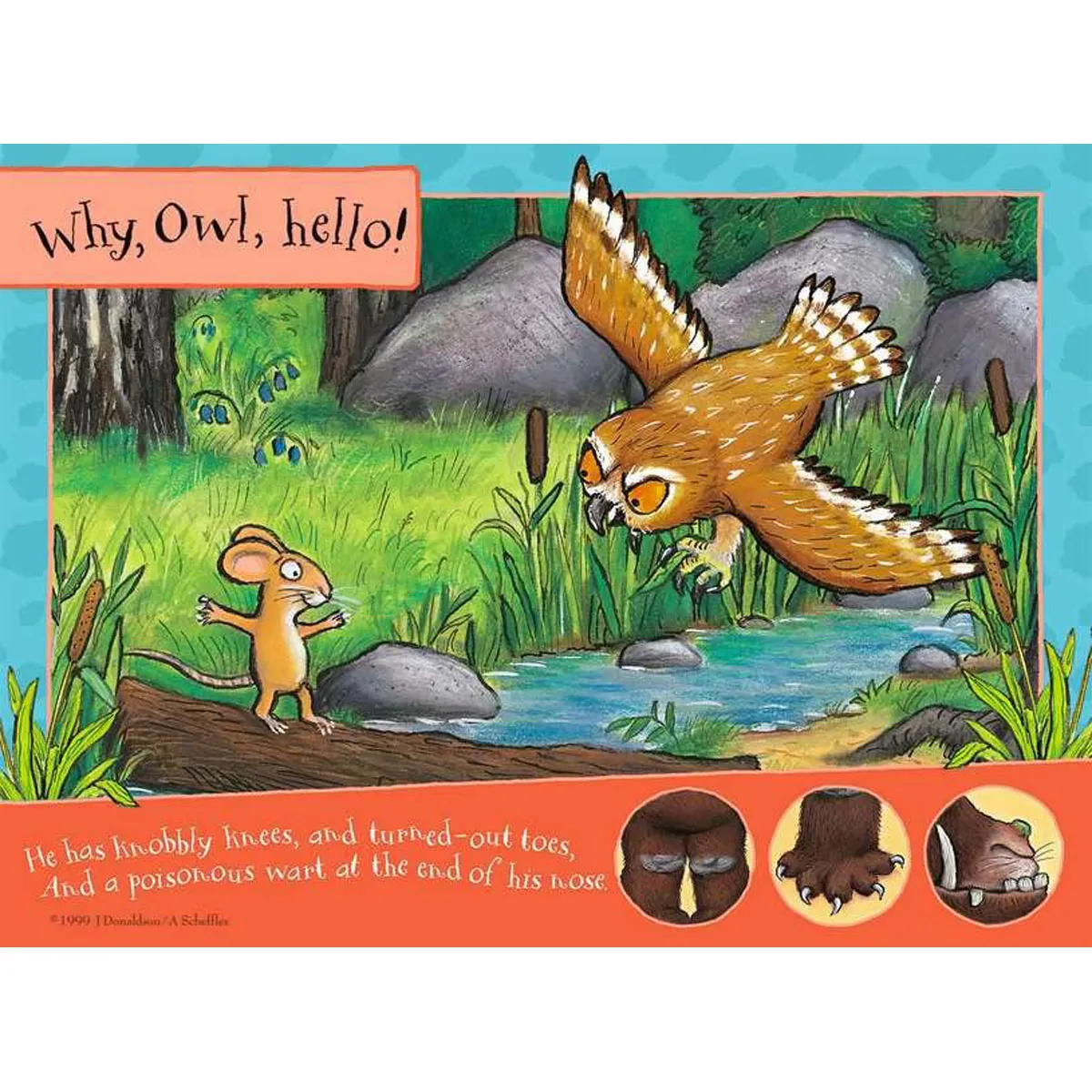 The Gruffalo Collector's Edition 4 in a Box Jigsaw Puzzles Extra Image 2