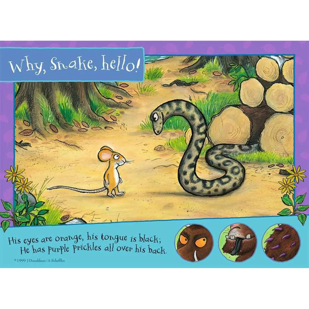 The Gruffalo Collector's Edition 4 in a Box Jigsaw Puzzles Extra Image 3