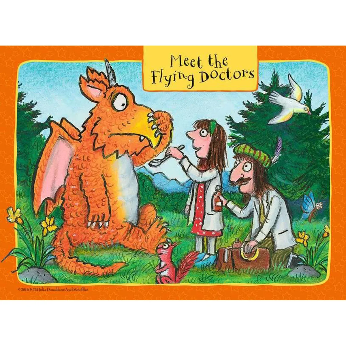 Zog and the Flying Doctors Collector's Edition 4 in a Box Jigsaw Puzzles Extra Image 1