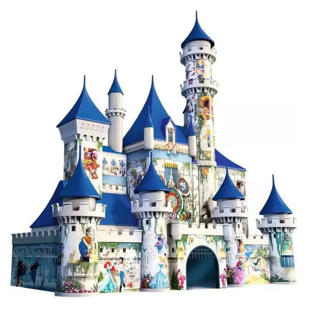 Disney 216pc 3D Disney Castle Jigsaw Puzzle Extra Image 1