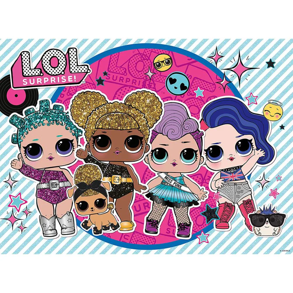 LOL Surprise Girls Night Out XXL 150pc Jigsaw Puzzle Extra Image 1