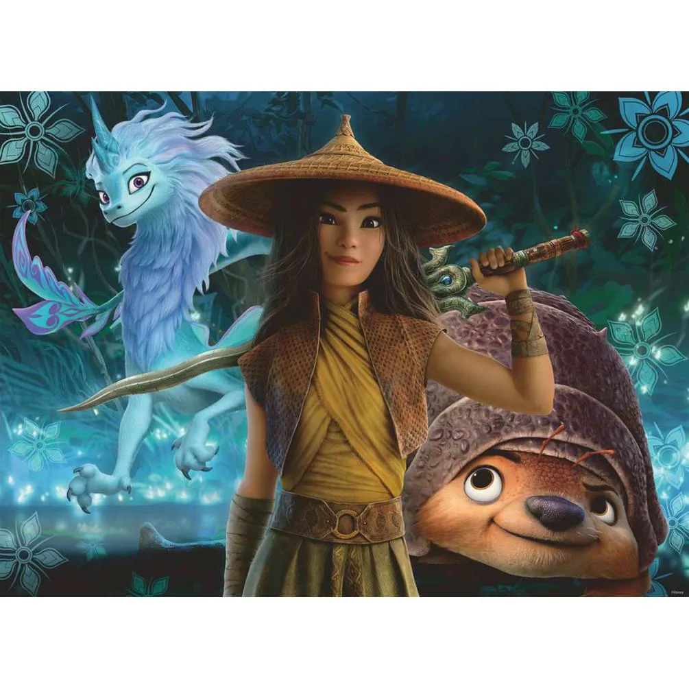 Raya & the Last Dragon XXL 200pc Jigsaw Puzzle Extra Image 1