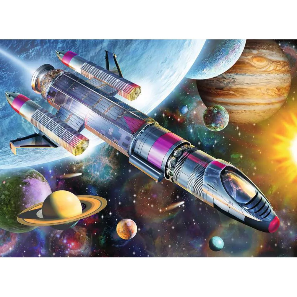 Space Mission XXL 100pc Jigsaw Puzzle Extra Image 1