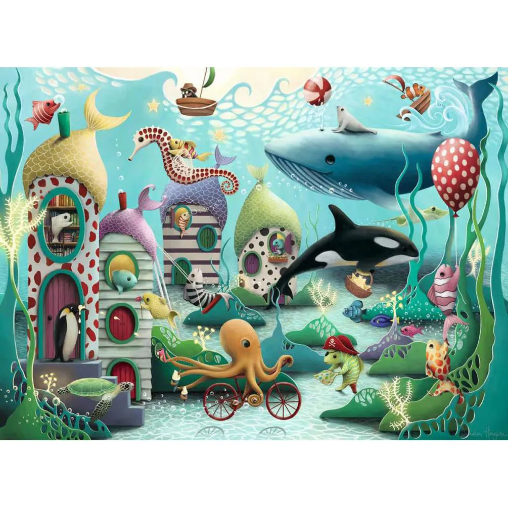 Underwater Wonders XXL 100pc Jigsaw Puzzle Extra Image 1