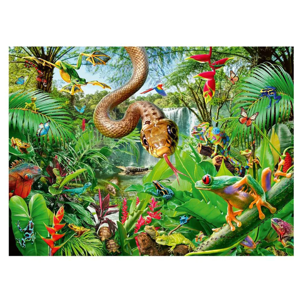 Reptile Resort 300pc XXL Jigsaw Puzzle Extra Image 1
