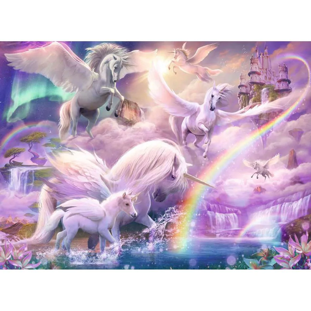 Pegasus Unicorns XXL 100pc Jigsaw Puzzle Extra Image 1