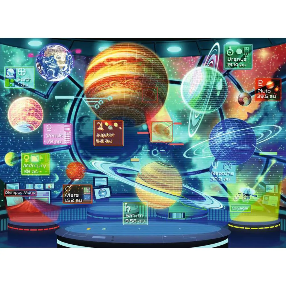 Planet Holograms XXL 300pc Jigsaw Puzzle Extra Image 1