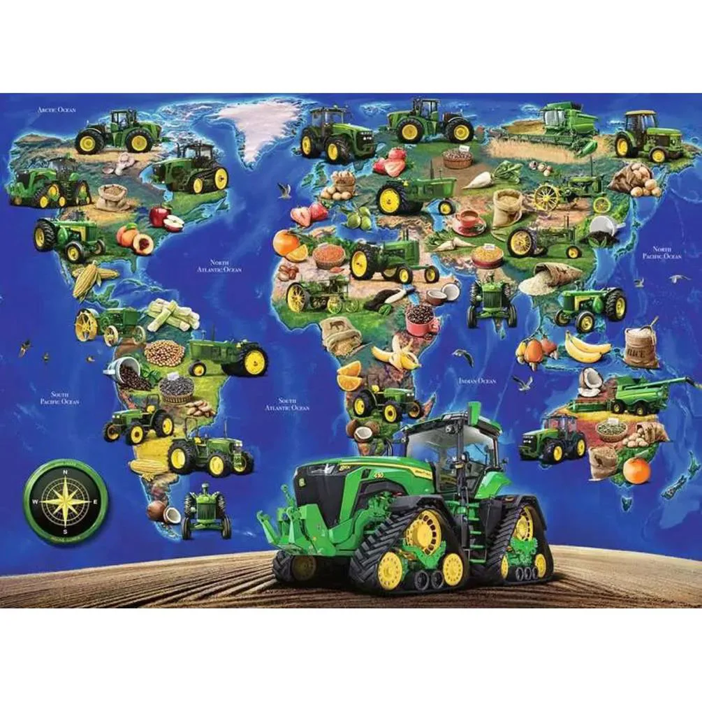 World of John Deere XXL 300pc Jigsaw Puzzle Extra Image 1