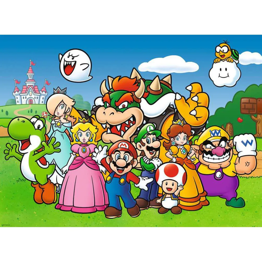 Super Mario XXL 100pc Jigsaw Puzzle Extra Image 1