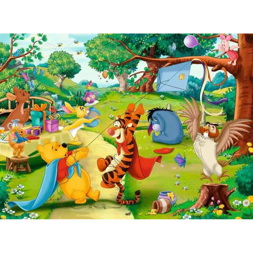 Winnie the Pooh XXL 100pc Jigsaw Puzzle Extra Image 1