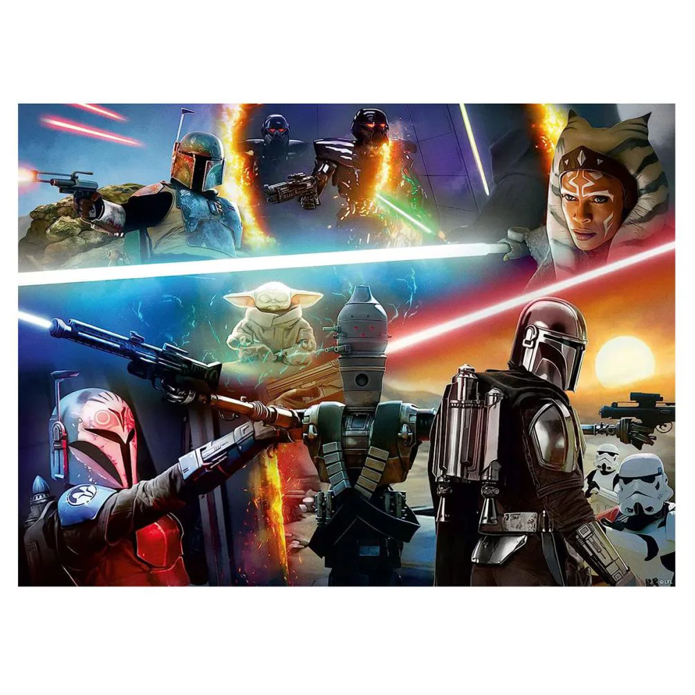 Star Wars The Mandalorian 300pc XXL Jigsaw Puzzle Extra Image 1