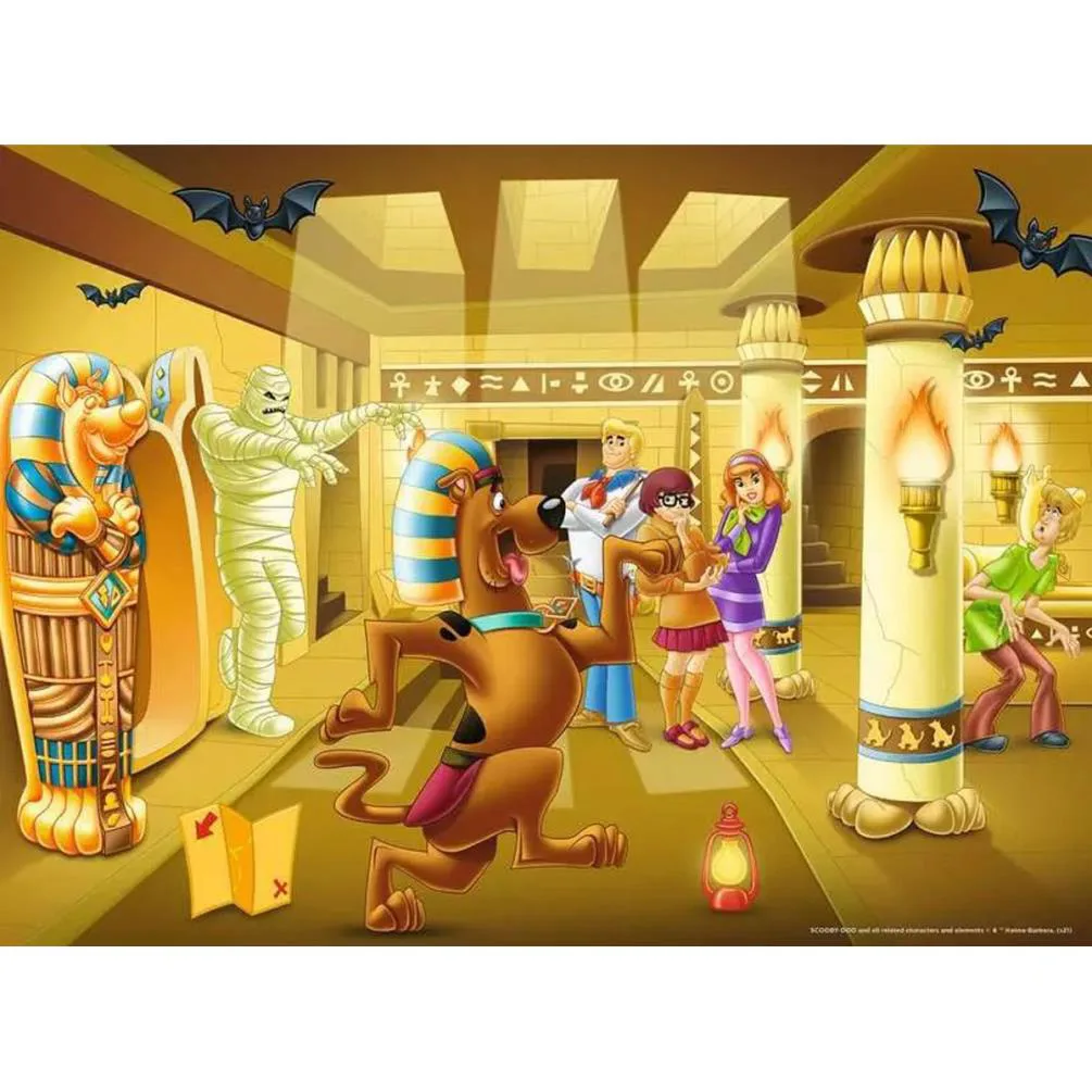 Scooby Doo XXL 100pc Jigsaw Puzzle Extra Image 1