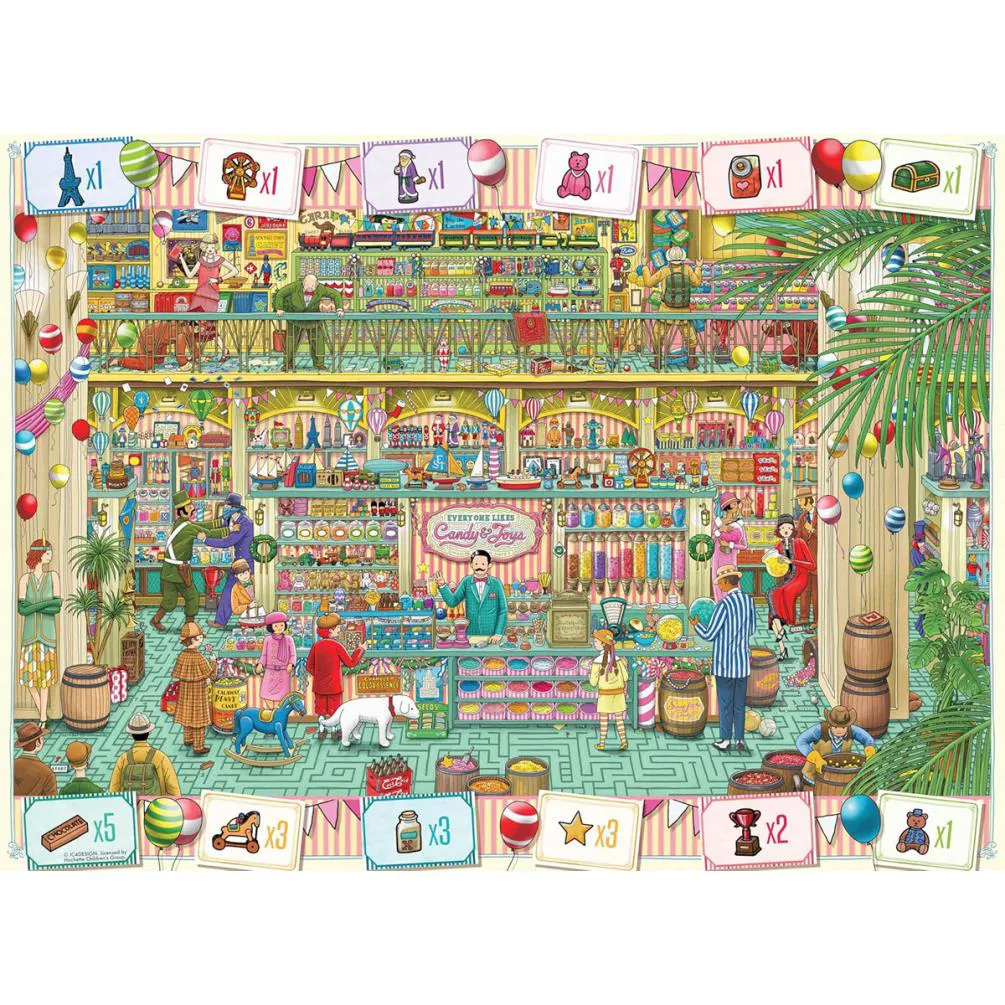 Pierre the Maze Detective 100pc XXL Jigsaw Puzzle Extra Image 1