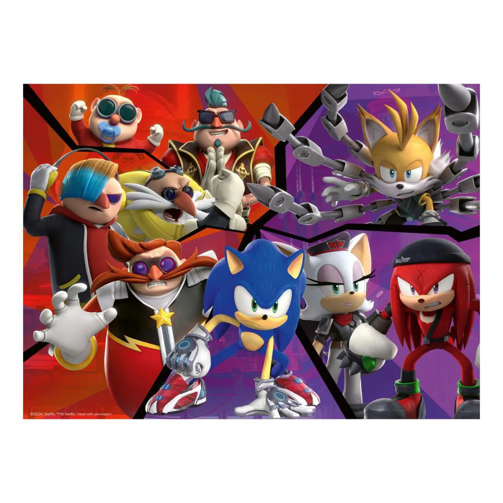 Sonic Prime 100pc XXL Jigsaw Puzzle Extra Image 2