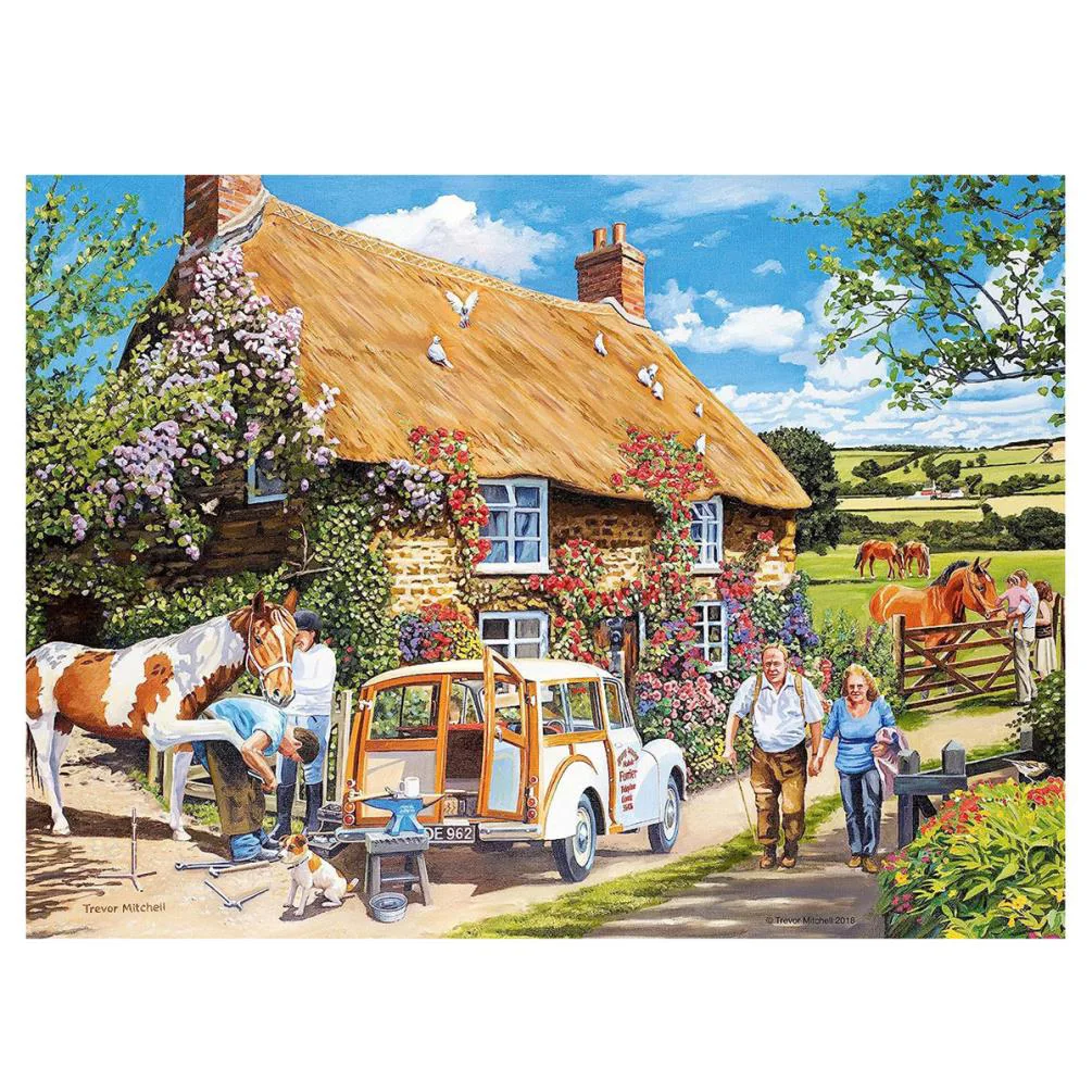 The Country Cottage 100pc Jigsaw Puzzle Extra Image 1