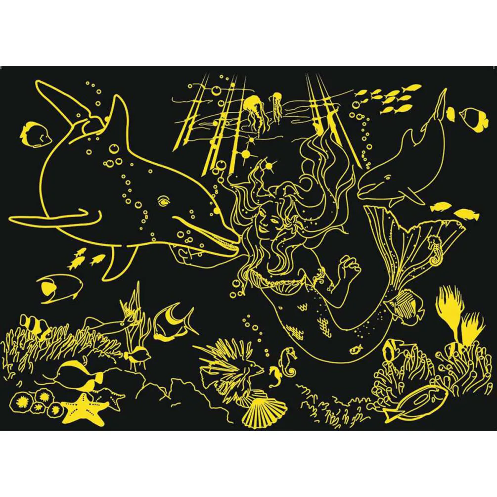 Underwater Paradise XXL 200pc Glow In The Dark Jigsaw Puzzle Extra Image 2