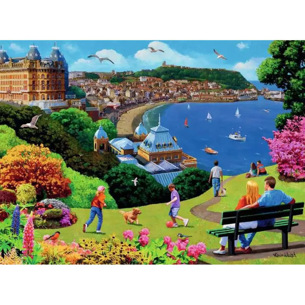 Happy Days No 1 Look North 4 x 500pc Jigsaw Puzzles Extra Image 2