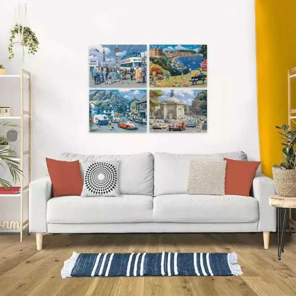 Happy Days No 1 Look North 4 x 500pc Jigsaw Puzzles Extra Image 3