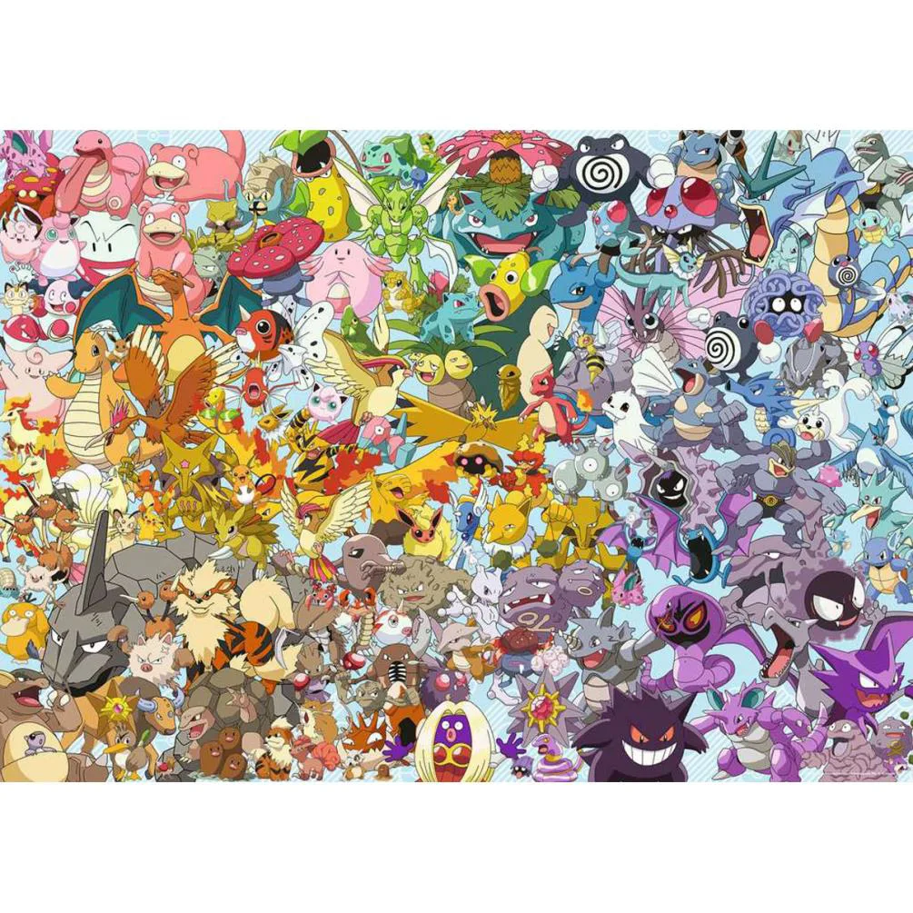 Pokemon 1000pc Challenge Jigsaw Puzzle Extra Image 1