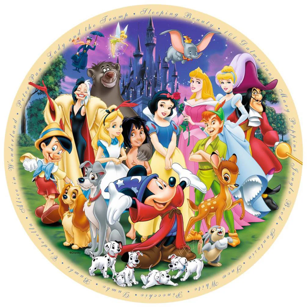 Wonderful World of Disney 1000pc Jigsaw Puzzle Extra Image 1