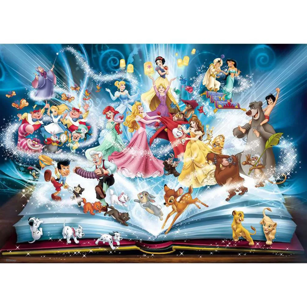 Disney Storybook 1500pc Jigsaw Puzzle Extra Image 1