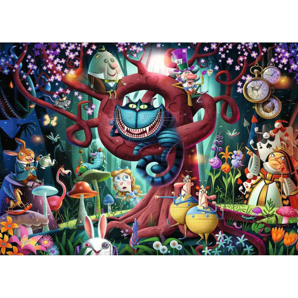 Alice in Wonderland 1000pc Jigsaw Puzzle Extra Image 1