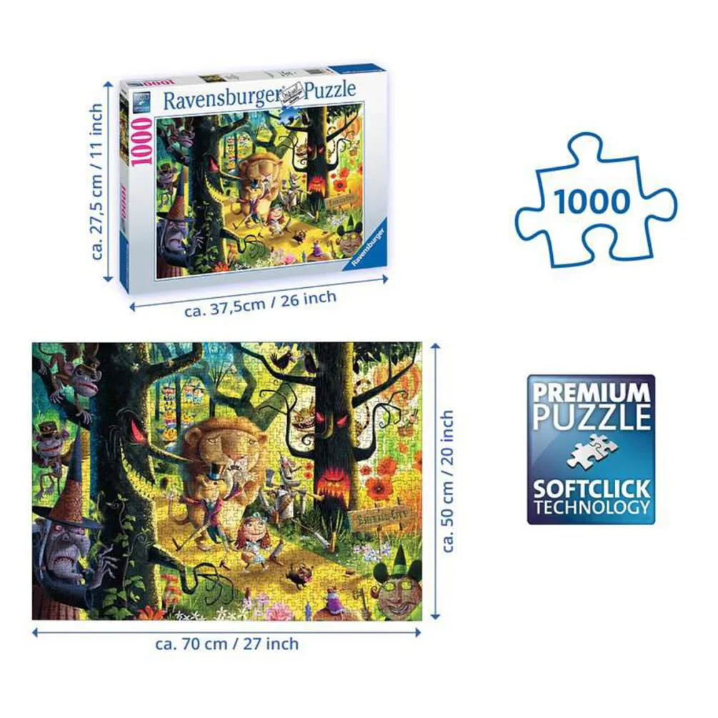 Wizard of Oz 1000pc Jigsaw Puzzle Extra Image 2
