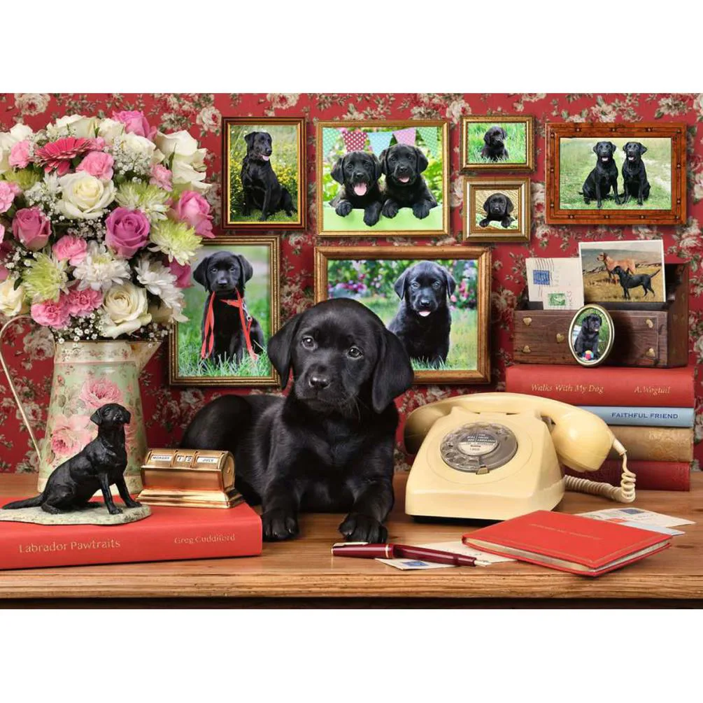 My Loyal Friends 500pc Jigsaw Puzzle Extra Image 1