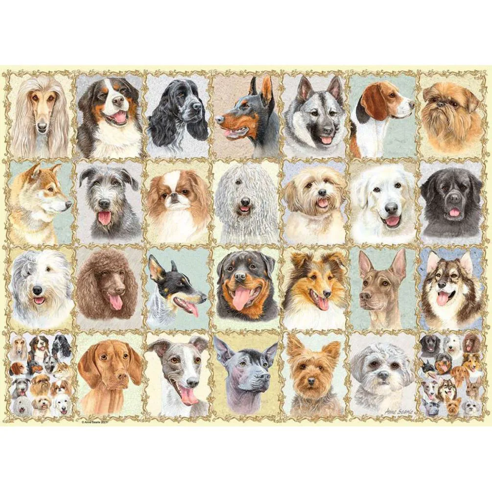 Mutt Shots! 500pc Jigsaw Puzzle Extra Image 1