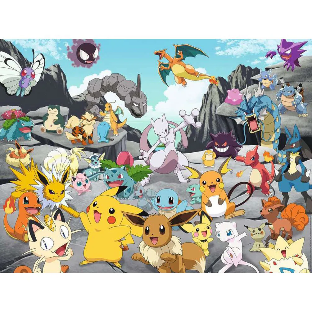 Pokemon Classics 1500pc Jigsaw Puzzle Extra Image 1