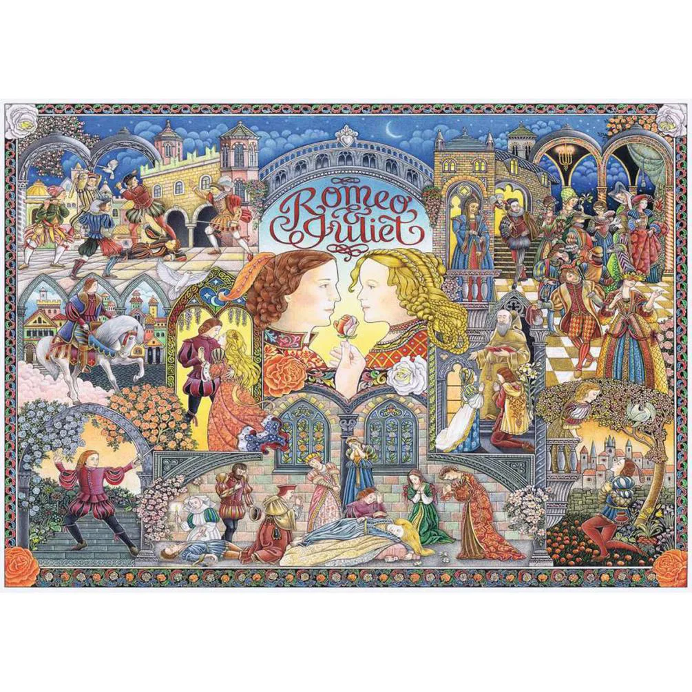 Romeo and Juliet 1000pc Jigsaw Puzzle Extra Image 1