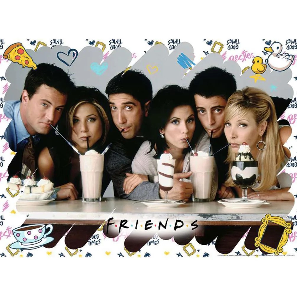Friends There For You 500pc Jigsaw Puzzle Extra Image 1