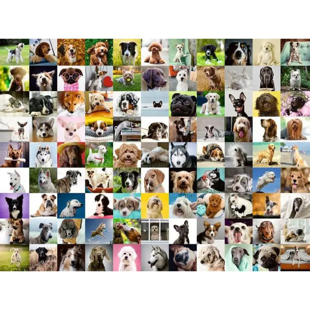 99 Lovable Dogs 750pc Jigsaw Puzzle Extra Image 1