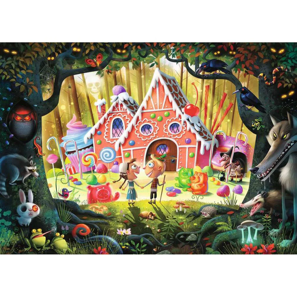 Hansel & Gretal 1000pc Jigsaw Puzzle Extra Image 1