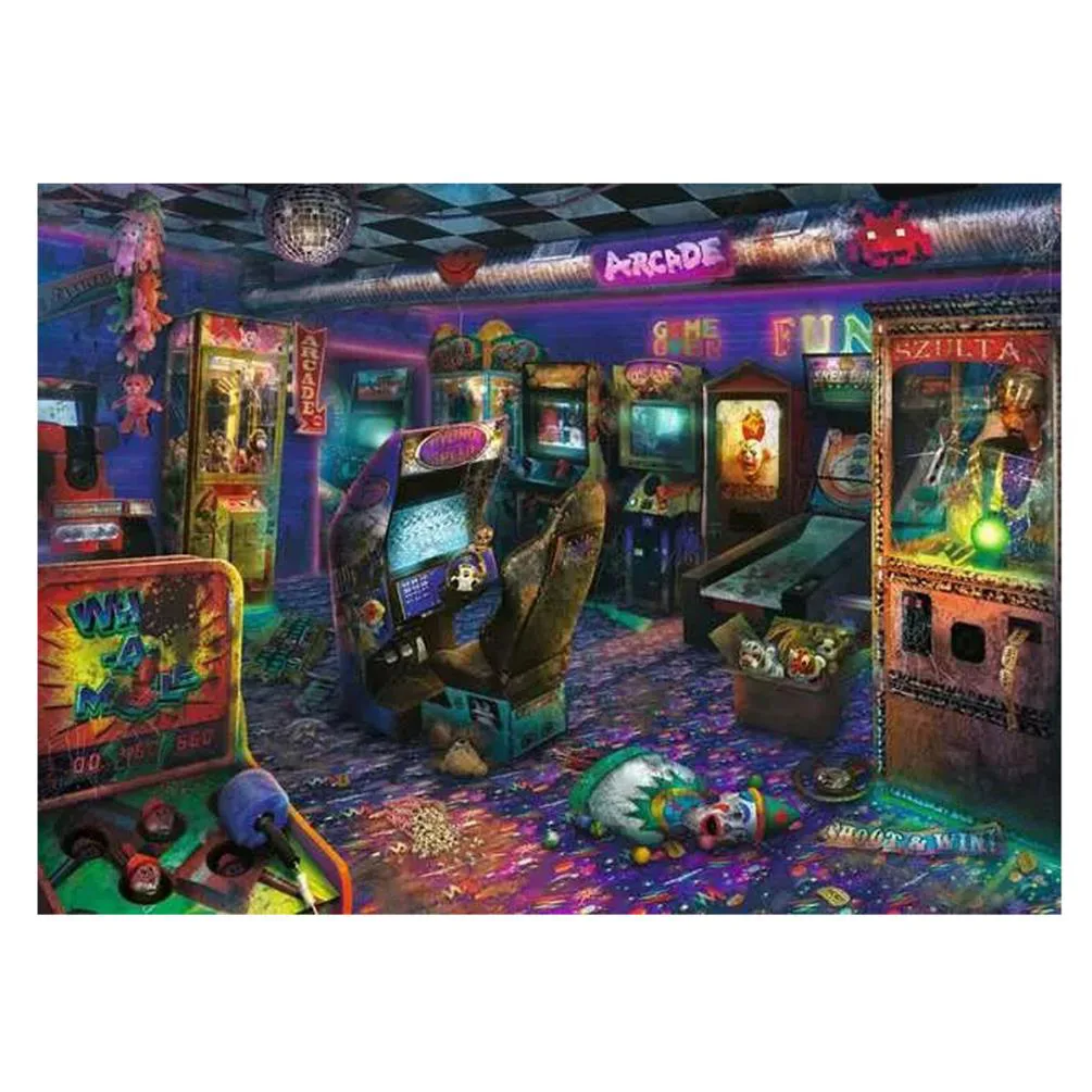 Forgotten Arcade 1000pc Jigsaw Puzzle Extra Image 1