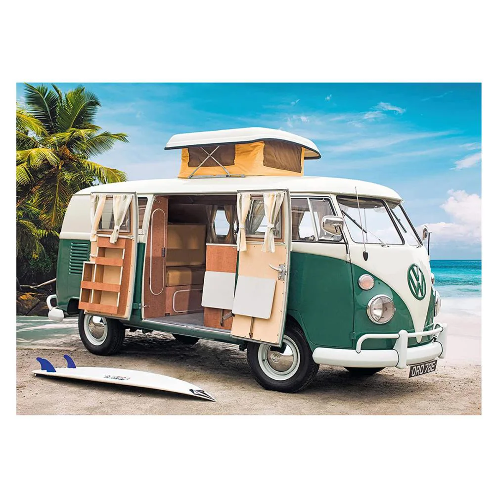 Volkswagen T1 Camper Van 1000pc Jigsaw Puzzle Extra Image 1