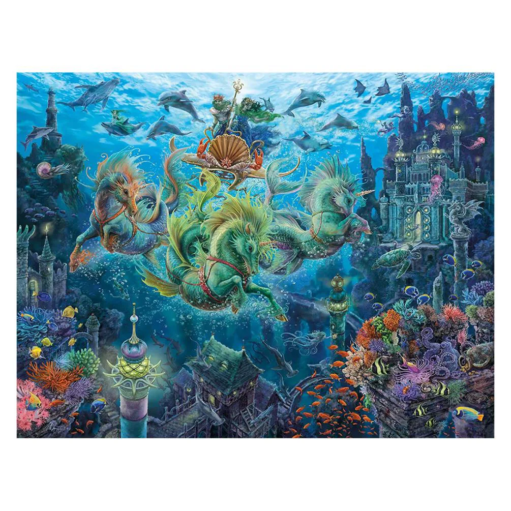 Underwater Magic 2000pc Jigsaw Puzzle Extra Image 1