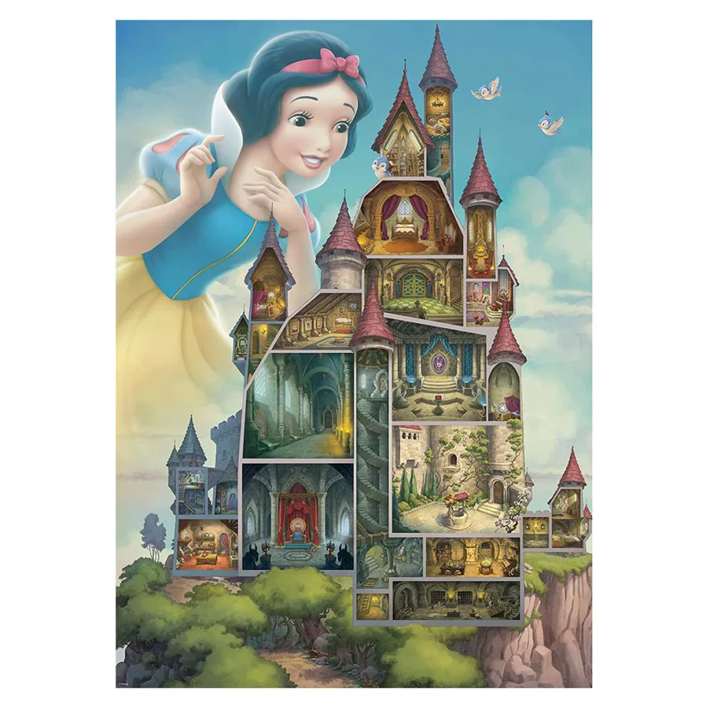 Disney Snow White Castle Collection 1000pc Jigsaw Puzzle Extra Image 1