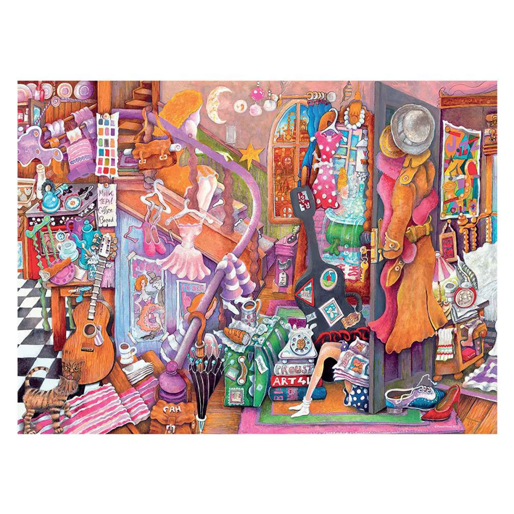 Student Days 500pc Jigsaw Puzzle Extra Image 1