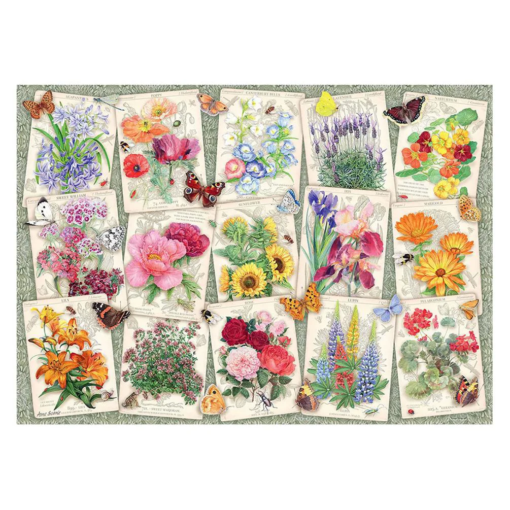 Country Garden Favourites 1000pc Jigsaw Puzzle Extra Image 1