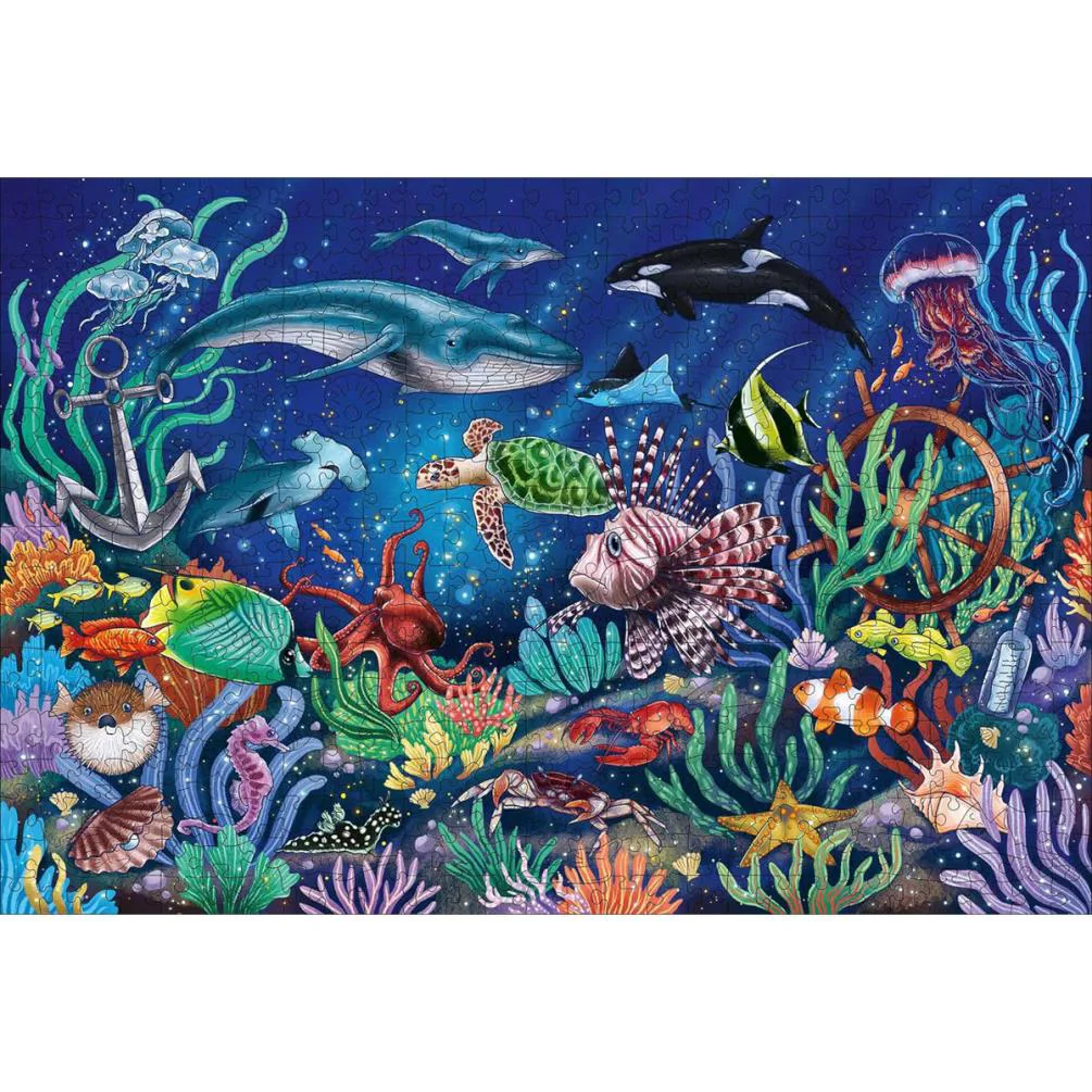 Under the Sea 500pc Wooden Jigsaw Puzzle Extra Image 1