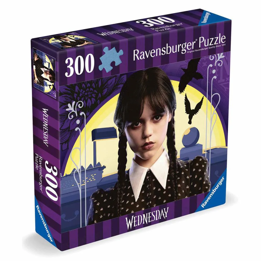 Wednesday No Hug Zone 300pc Jigsaw Puzzle Extra Image 1