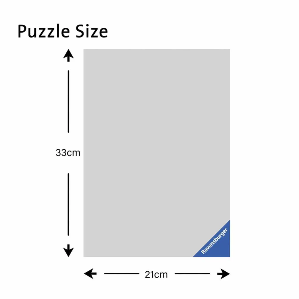Wednesday No Hug Zone 300pc Jigsaw Puzzle Extra Image 3