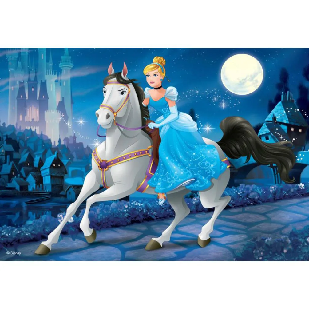 Disney Princess 4 in 1 Jigsaw Puzzles Extra Image 2
