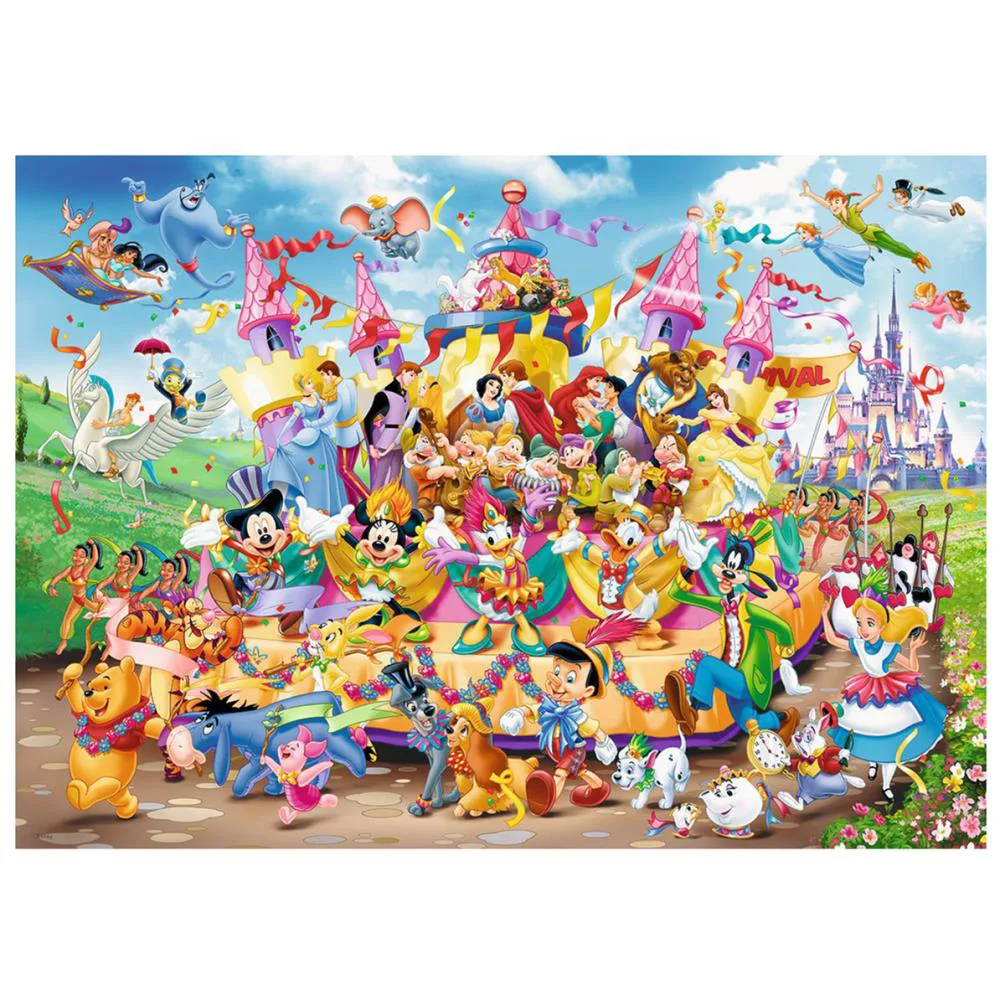 Disney Carnival 1000pc Jigsaw Puzzle Extra Image 1