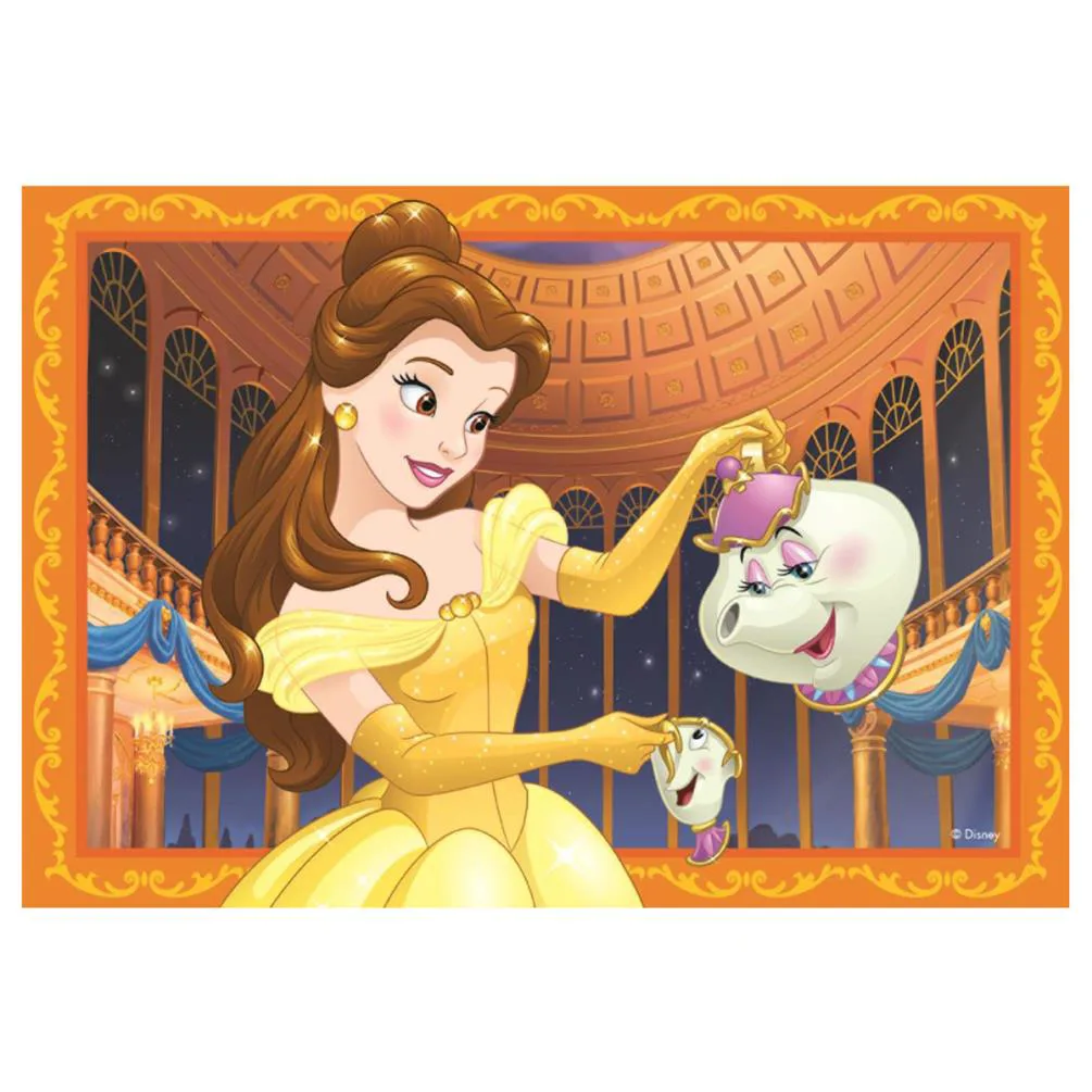 Disney Princess 4 in 1 Jigsaw Puzzle Extra Image 1