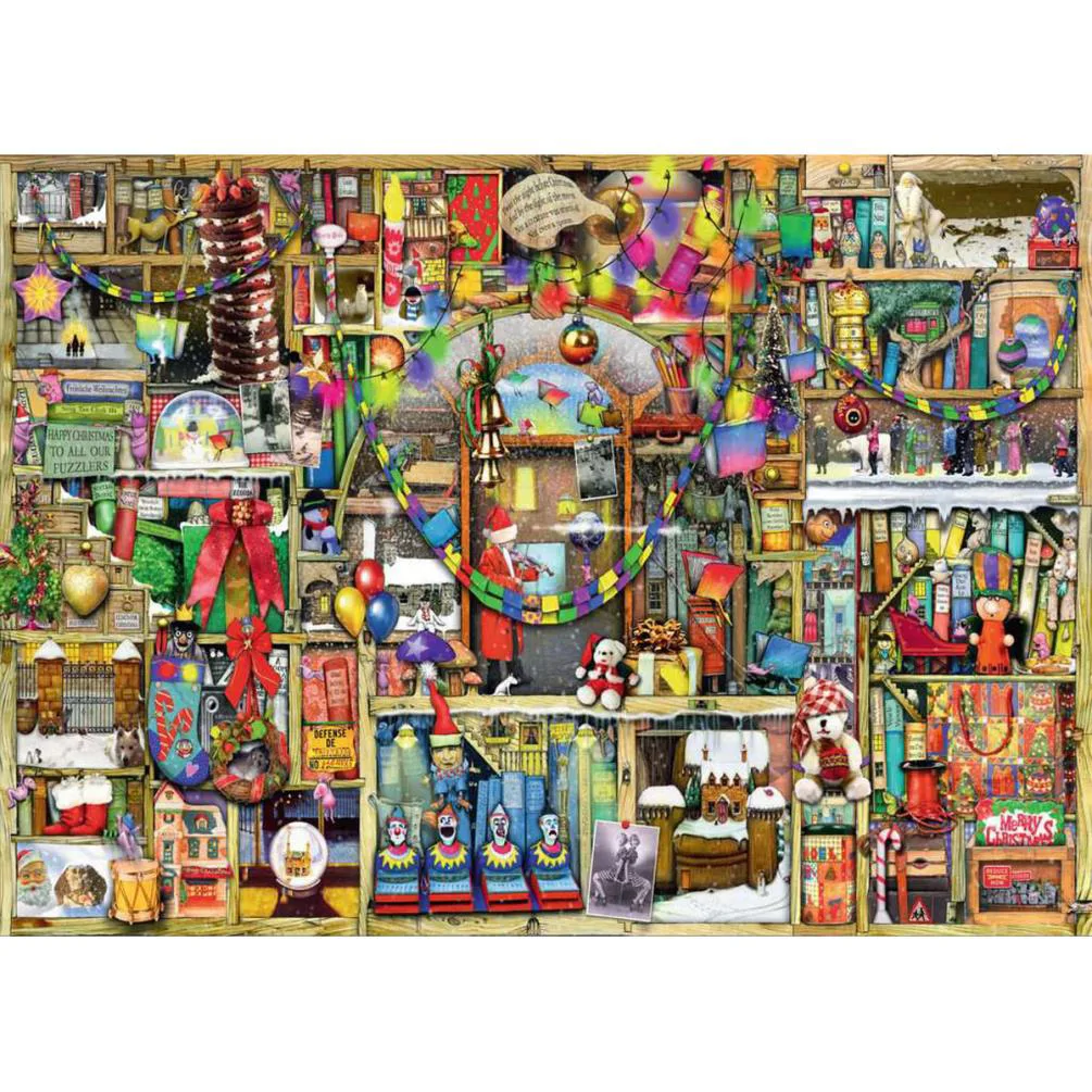 The Christmas Cupboard 1000pc Jigsaw Puzzle Extra Image 2