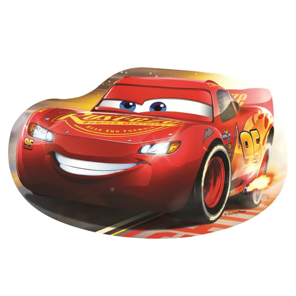 Disney Cars 4 in 1 Shaped Jigsaw Puzzles Extra Image 2