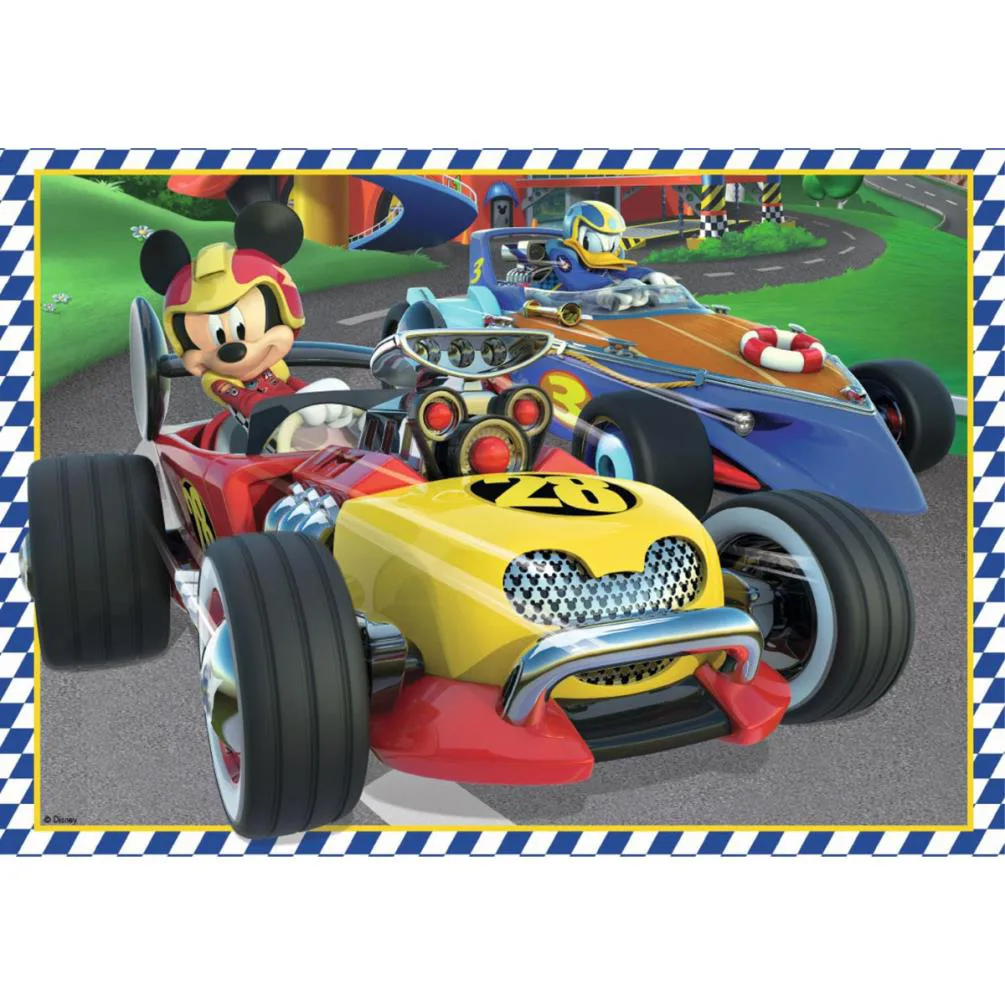 Mickey Mouse & Friends 4 in 1 Jigsaw Puzzles Extra Image 1