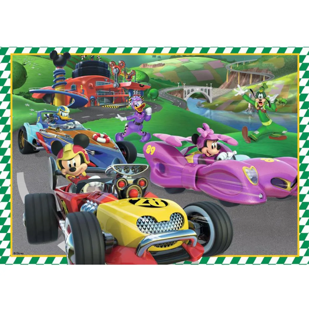 Mickey Mouse & Friends 4 in 1 Jigsaw Puzzles Extra Image 2